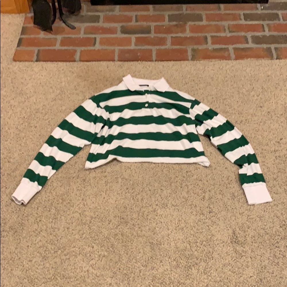 Long sleeve striped shirt